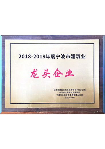 2018-2019龍頭企業(yè)